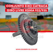 Conjunto Eixo Catraca Giro Livre XGMA 932/935